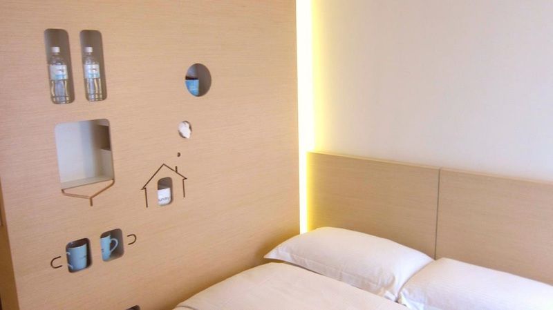 Just Sleep - Lin Sen Hotel Tajpej Buitenkant foto